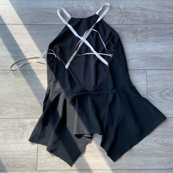 Rachel Roy Peplum Hem Open Back Tank Top - Picture 11 of 13